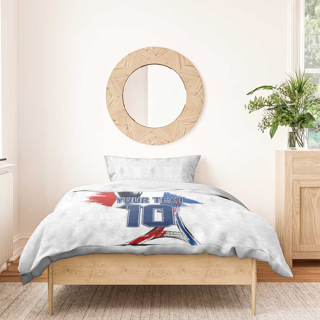 Custom Le Blues Football 2024 Road To The Champion Bedding Set - Wonder Print Shop