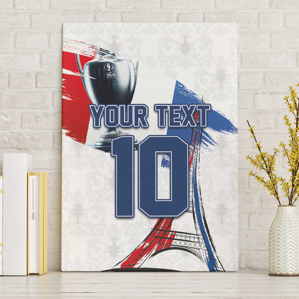 Custom Le Blues Football 2024 Road To The Champion Canvas Wall Art - Wonder Print Shop