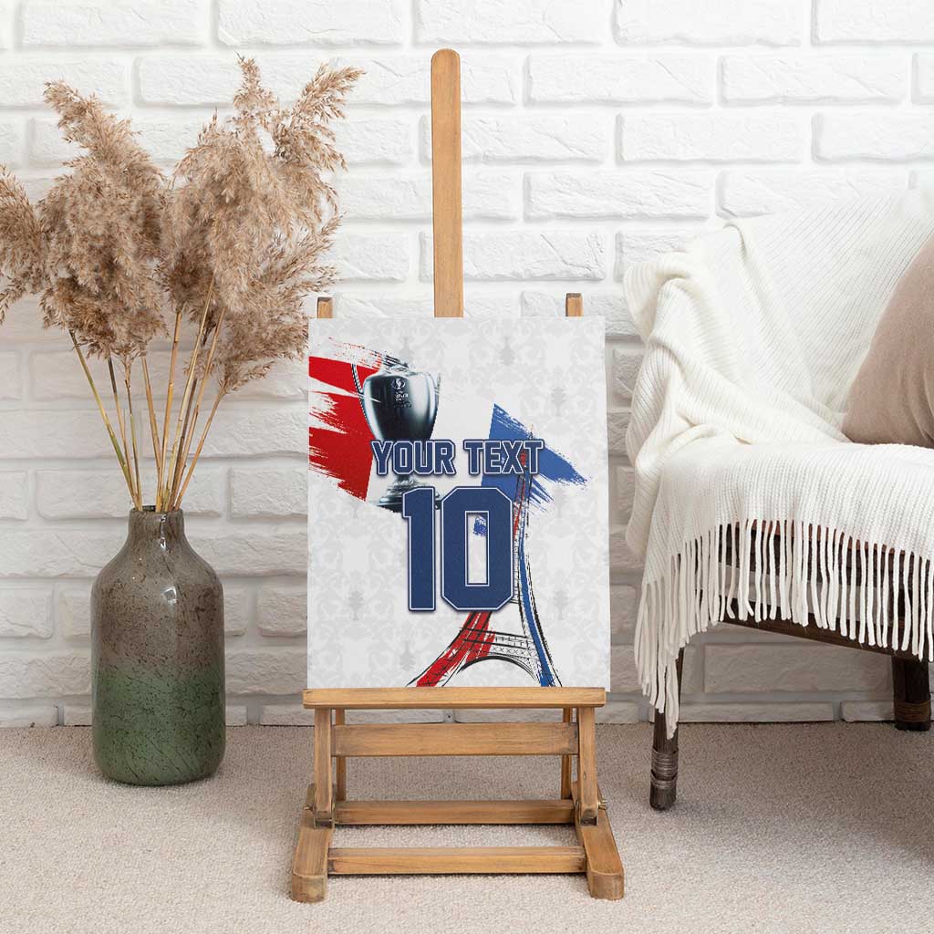 Custom Le Blues Football 2024 Road To The Champion Canvas Wall Art - Wonder Print Shop