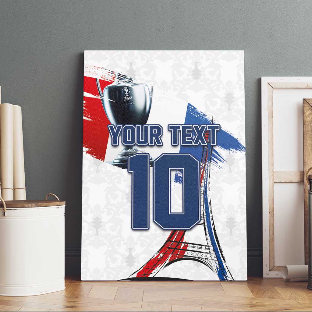 Custom Le Blues Football 2024 Road To The Champion Canvas Wall Art - Wonder Print Shop