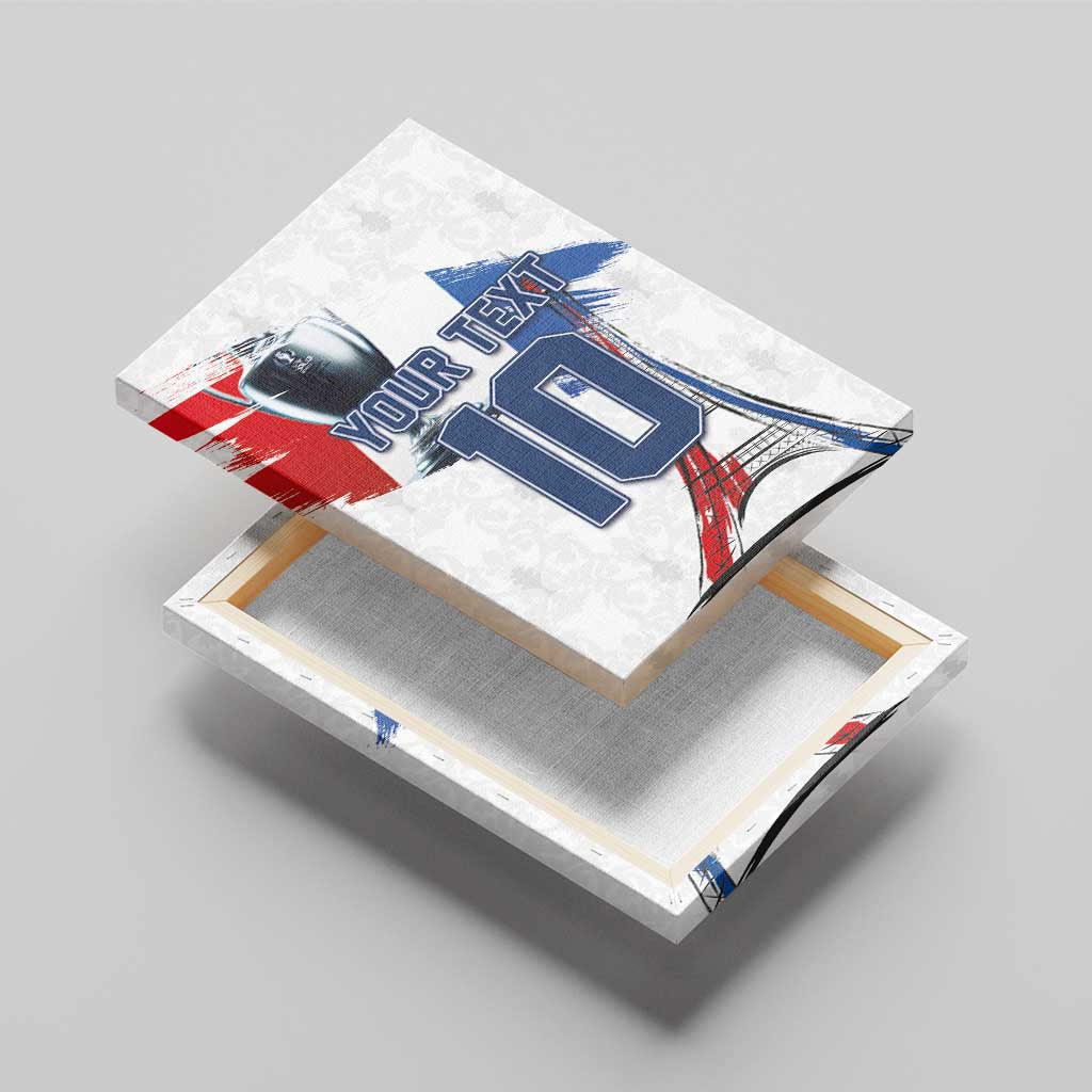 Custom Le Blues Football 2024 Road To The Champion Canvas Wall Art - Wonder Print Shop