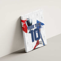 Custom Le Blues Football 2024 Road To The Champion Canvas Wall Art - Wonder Print Shop