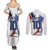 Custom Le Blues Football 2024 Road To The Champion Couples Matching Summer Maxi Dress and Long Sleeve Button Shirt - Wonder Print Shop
