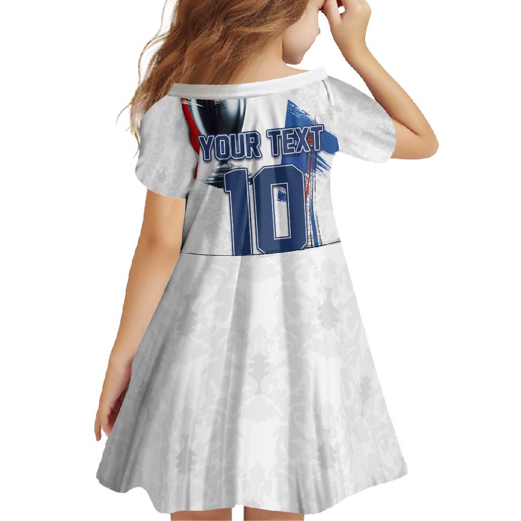 Custom Le Blues Football 2024 Road To The Champion Family Matching Long Sleeve Bodycon Dress and Hawaiian Shirt - Wonder Print Shop