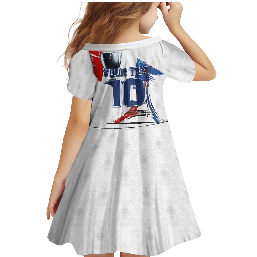 Custom Le Blues Football 2024 Road To The Champion Family Matching Mermaid Dress and Hawaiian Shirt - Wonder Print Shop