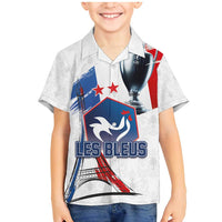 Custom Le Blues Football 2024 Road To The Champion Family Matching Mermaid Dress and Hawaiian Shirt - Wonder Print Shop