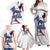 Custom Le Blues Football 2024 Road To The Champion Family Matching Off Shoulder Maxi Dress and Hawaiian Shirt - Wonder Print Shop