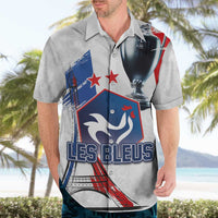 Custom Le Blues Football 2024 Road To The Champion Hawaiian Shirt - Wonder Print Shop