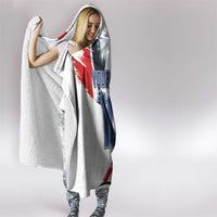 Custom Le Blues Football 2024 Road To The Champion Hooded Blanket