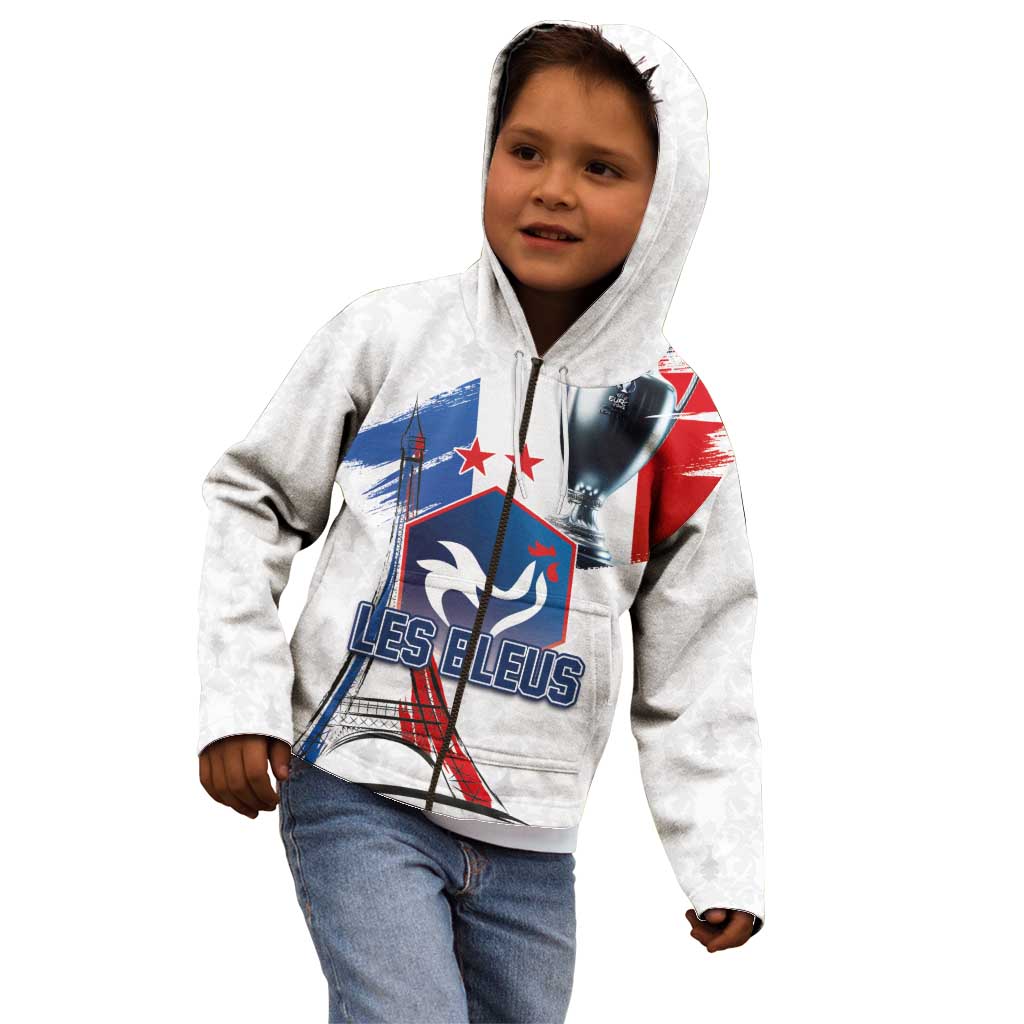 Custom Le Blues Football 2024 Road To The Champion Kid Hoodie - Wonder Print Shop