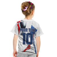 Custom Le Blues Football 2024 Road To The Champion Kid T Shirt - Wonder Print Shop