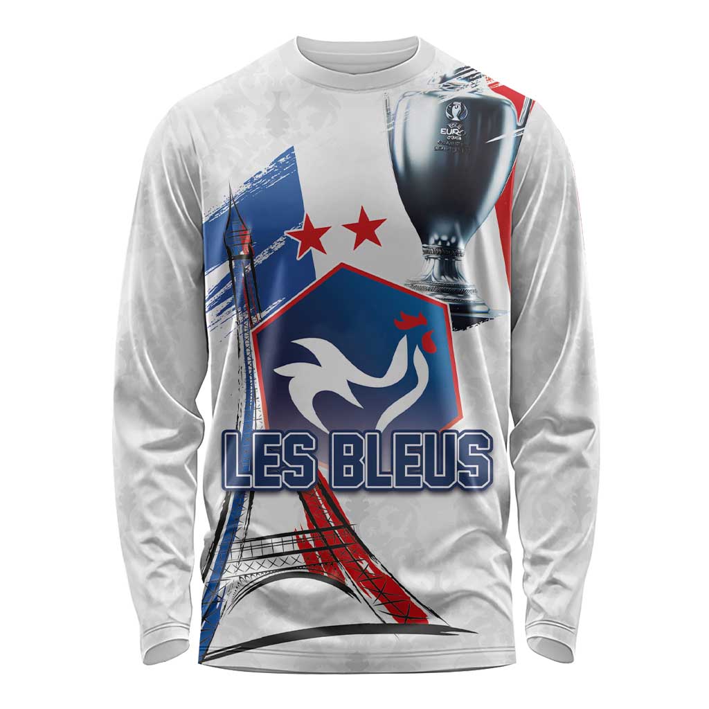 Custom Le Blues Football 2024 Road To The Champion Long Sleeve Shirt - Wonder Print Shop