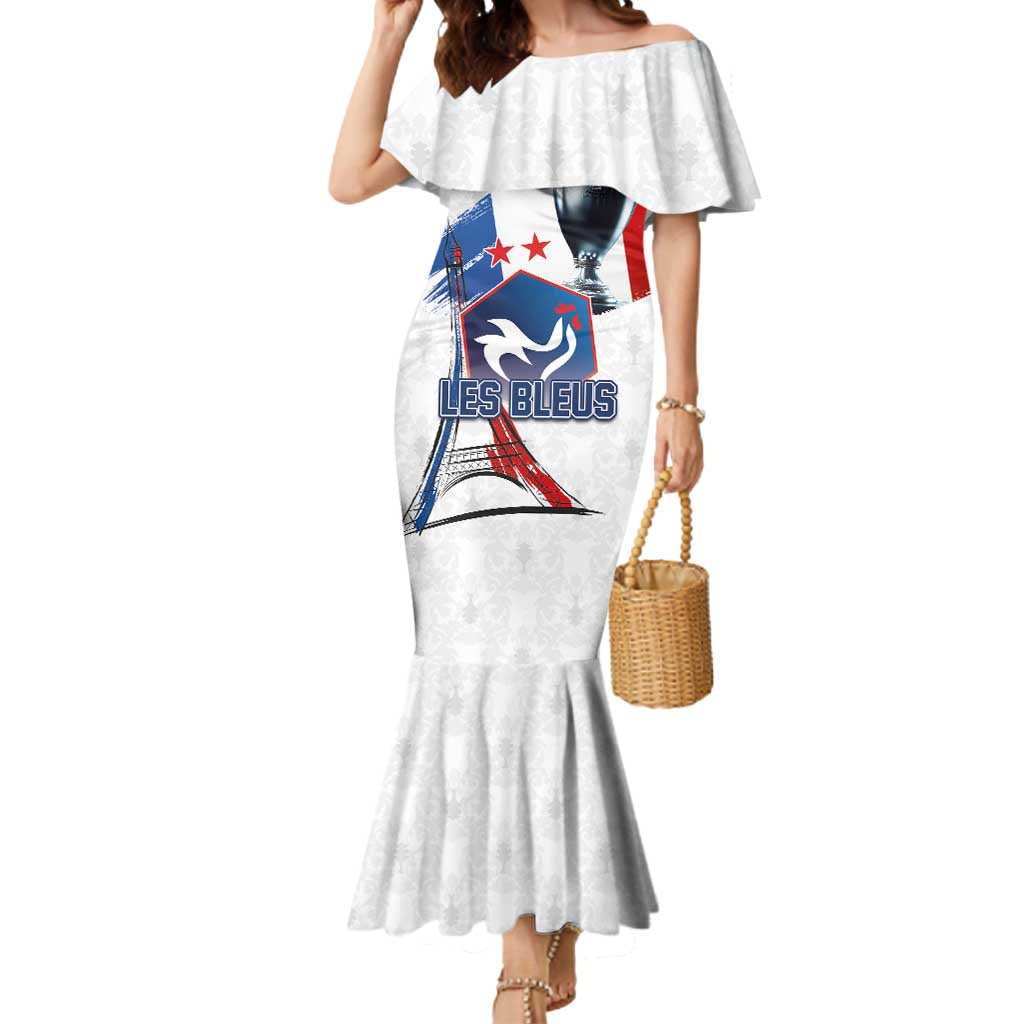 Custom Le Blues Football 2024 Road To The Champion Mermaid Dress - Wonder Print Shop