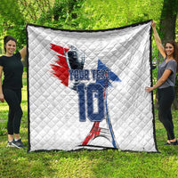 Custom Le Blues Football 2024 Road To The Champion Quilt - Wonder Print Shop