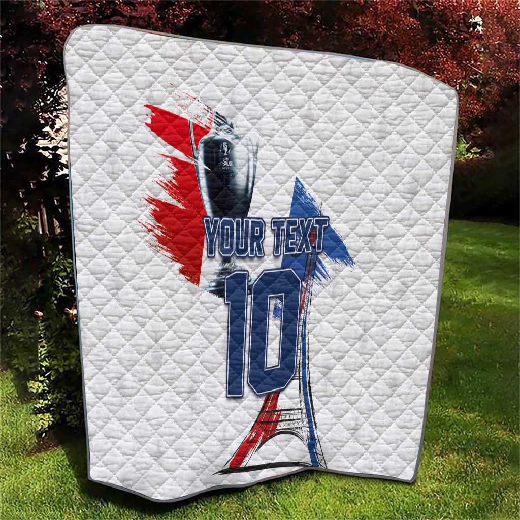 Custom Le Blues Football 2024 Road To The Champion Quilt - Wonder Print Shop