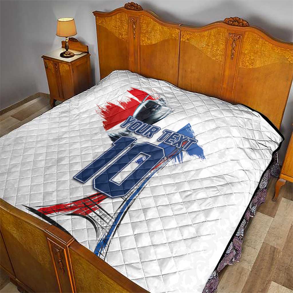 Custom Le Blues Football 2024 Road To The Champion Quilt - Wonder Print Shop