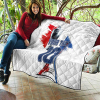 Custom Le Blues Football 2024 Road To The Champion Quilt - Wonder Print Shop