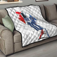 Custom Le Blues Football 2024 Road To The Champion Quilt - Wonder Print Shop