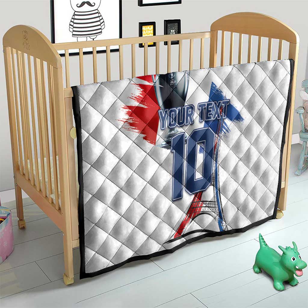 Custom Le Blues Football 2024 Road To The Champion Quilt - Wonder Print Shop