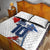 Custom Le Blues Football 2024 Road To The Champion Quilt Bed Set - Wonder Print Shop