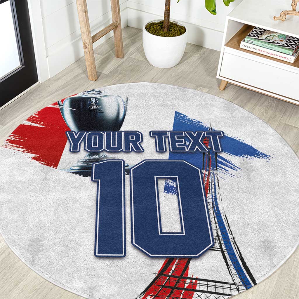 Custom Le Blues Football 2024 Road To The Champion Round Carpet