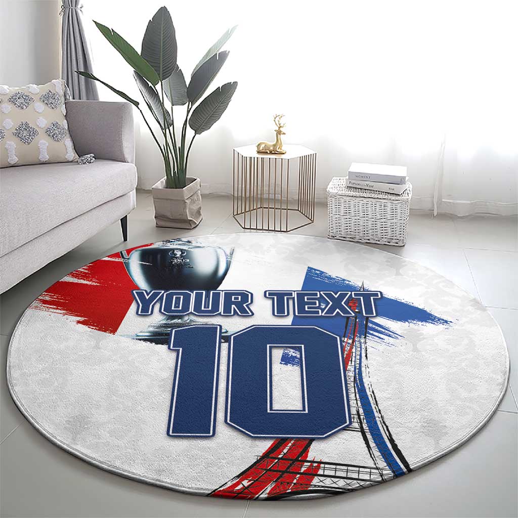 Custom Le Blues Football 2024 Road To The Champion Round Carpet