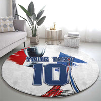 Custom Le Blues Football 2024 Road To The Champion Round Carpet