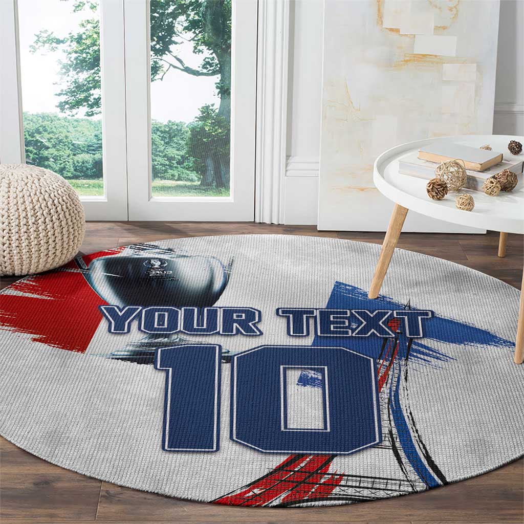 Custom Le Blues Football 2024 Road To The Champion Round Carpet