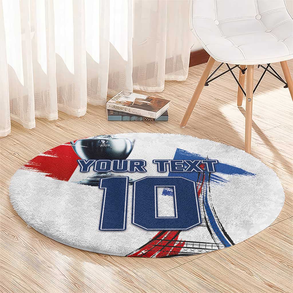 Custom Le Blues Football 2024 Road To The Champion Round Carpet