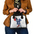 Custom Le Blues Football 2024 Road To The Champion Shoulder Handbag