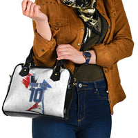 Custom Le Blues Football 2024 Road To The Champion Shoulder Handbag