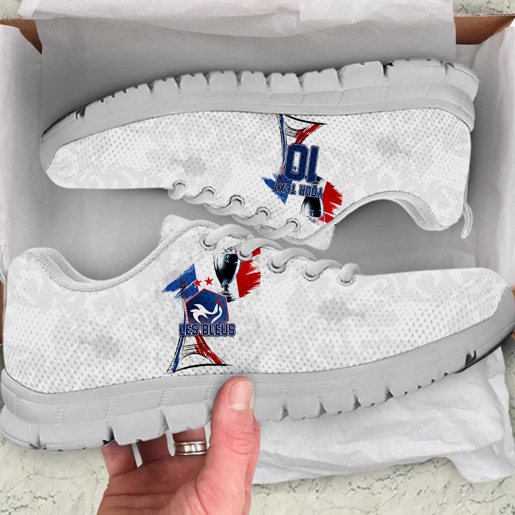 Custom Le Blues Football 2024 Road to The Champion Sneakers - Wonder Print Shop