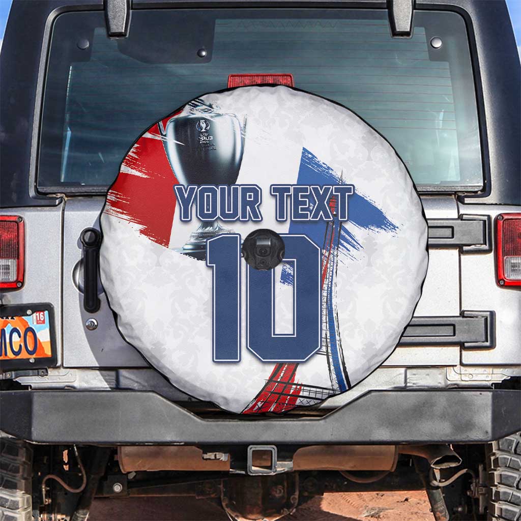 Custom Le Blues Football 2024 Road To The Champion Spare Tire Cover - Wonder Print Shop