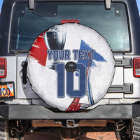 Custom Le Blues Football 2024 Road To The Champion Spare Tire Cover - Wonder Print Shop