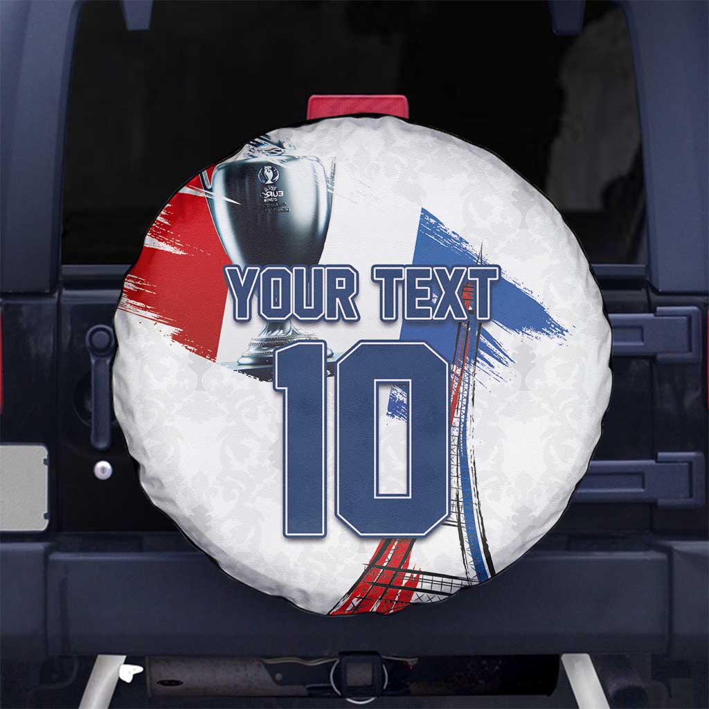 Custom Le Blues Football 2024 Road To The Champion Spare Tire Cover - Wonder Print Shop
