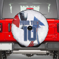 Custom Le Blues Football 2024 Road To The Champion Spare Tire Cover - Wonder Print Shop
