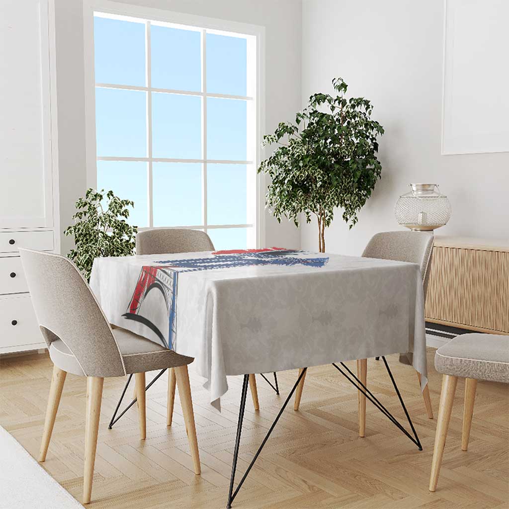 Custom Le Blues Football 2024 Road To The Champion Tablecloth - Wonder Print Shop