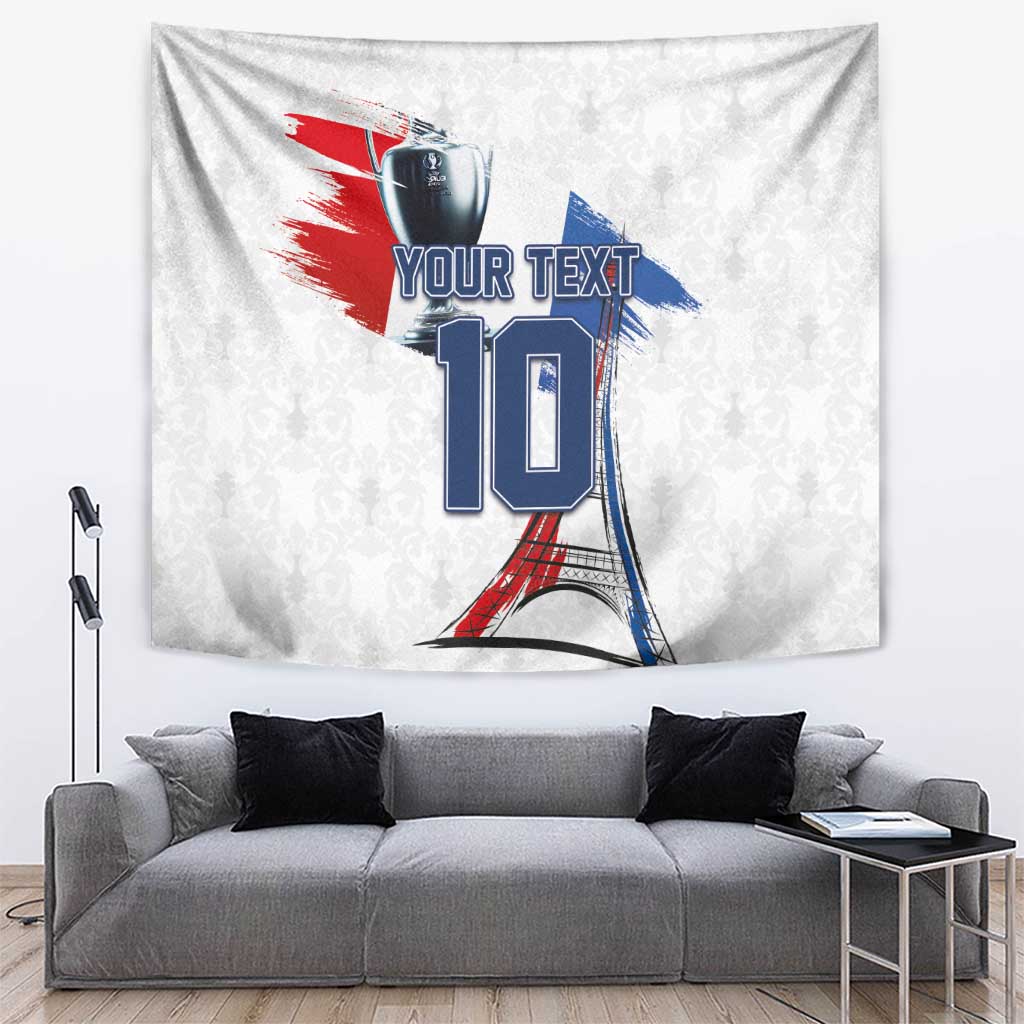 Custom Le Blues Football 2024 Road To The Champion Tapestry - Wonder Print Shop