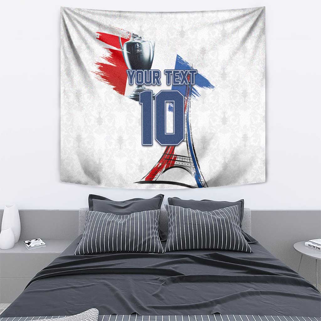 Custom Le Blues Football 2024 Road To The Champion Tapestry - Wonder Print Shop