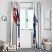 Custom Le Blues Football 2024 Road To The Champion Window Curtain - Wonder Print Shop