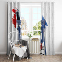 Custom Le Blues Football 2024 Road To The Champion Window Curtain - Wonder Print Shop