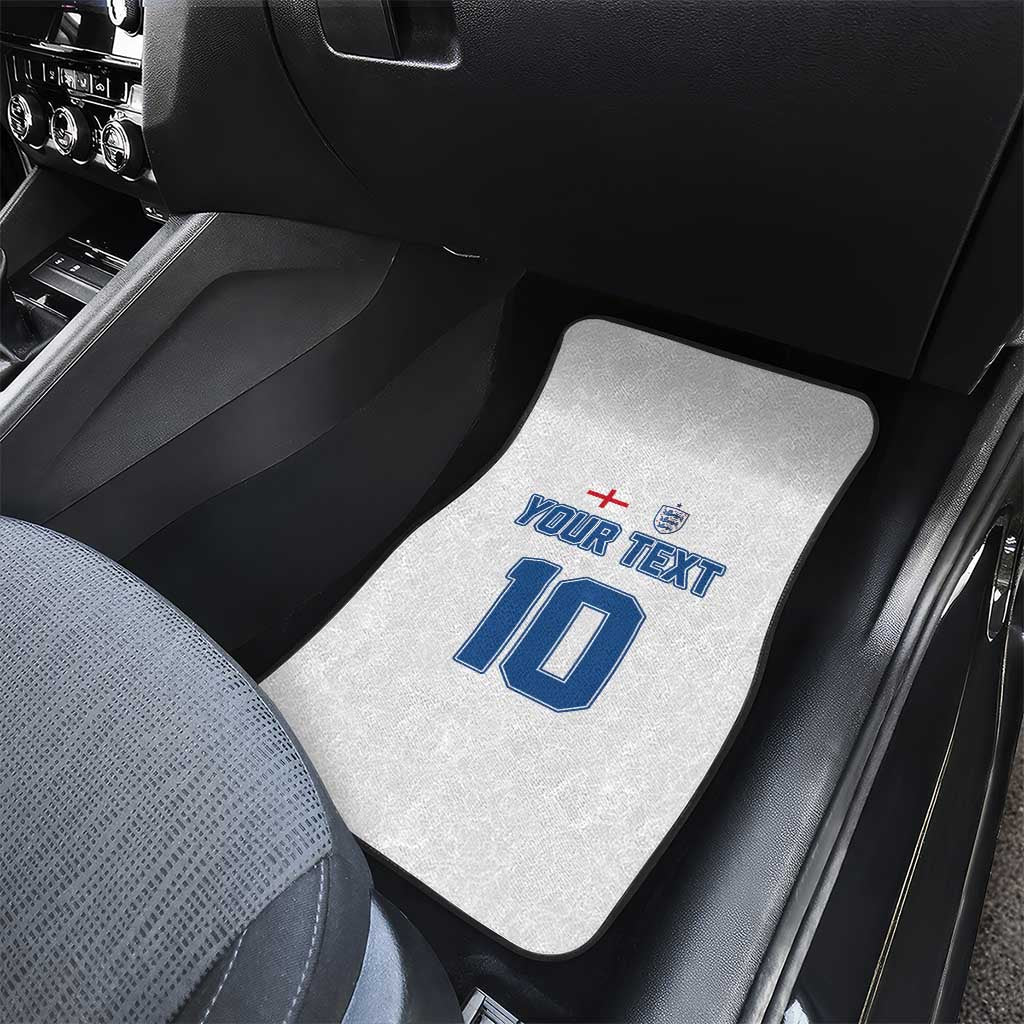 Custom England Football 2024 Road To The Champion Car Mats - Wonder Print Shop