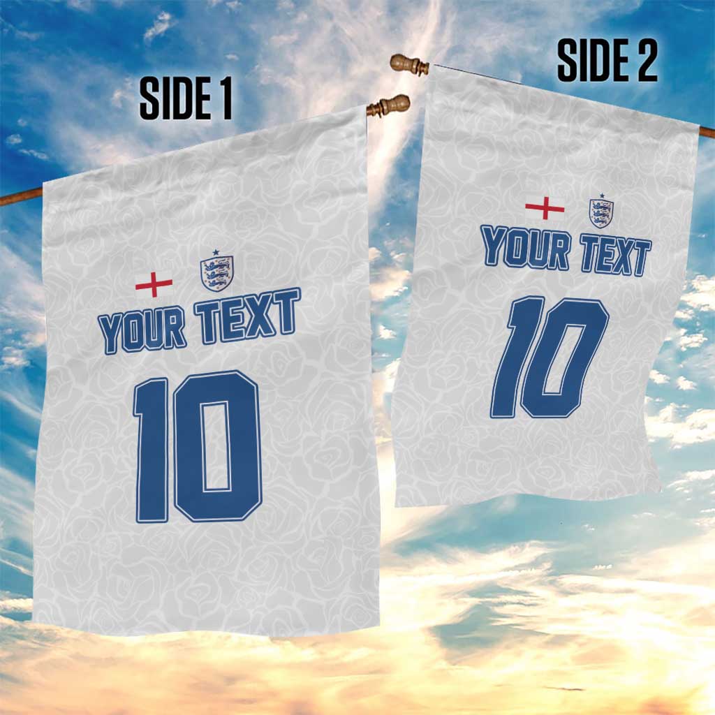 Custom England Football 2024 Road To The Champion Garden Flag - Wonder Print Shop
