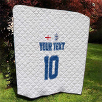 Custom England Football 2024 Road To The Champion Quilt - Wonder Print Shop
