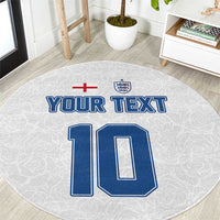 Custom England Football 2024 Road To The Champion Round Carpet