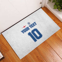 Custom England Football 2024 Road To The Champion Rubber Doormat - Wonder Print Shop