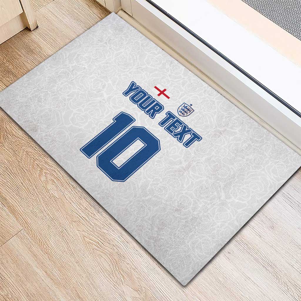 Custom England Football 2024 Road To The Champion Rubber Doormat - Wonder Print Shop