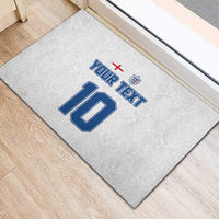 Custom England Football 2024 Road To The Champion Rubber Doormat - Wonder Print Shop