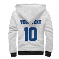 Custom England Football 2024 Road To The Champion Sherpa Hoodie - Wonder Print Shop