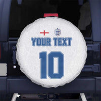 Custom England Football 2024 Road To The Champion Spare Tire Cover - Wonder Print Shop